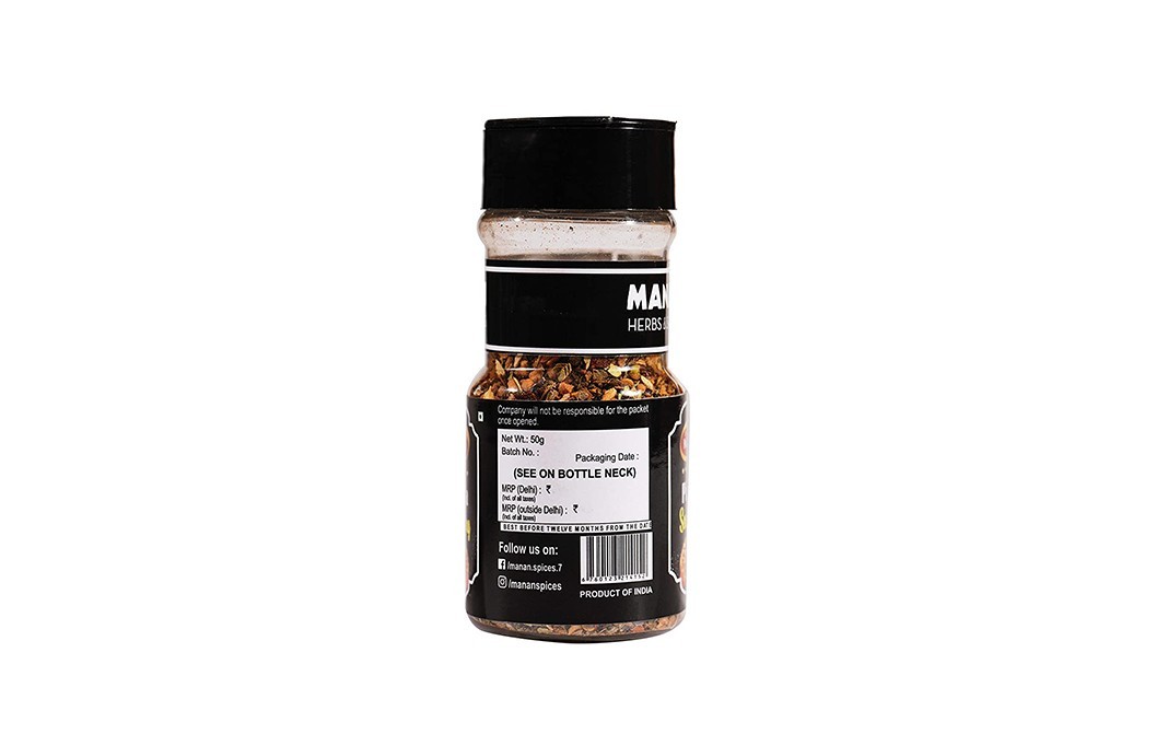 Manan Pizza Seasoning    Plastic Bottle  50 grams